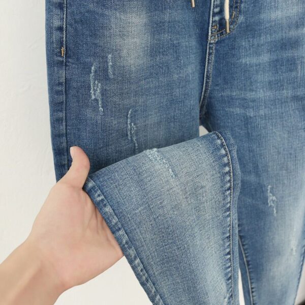 Oversized Jeans Women's Loose High Waist Harem Pants - Image 6