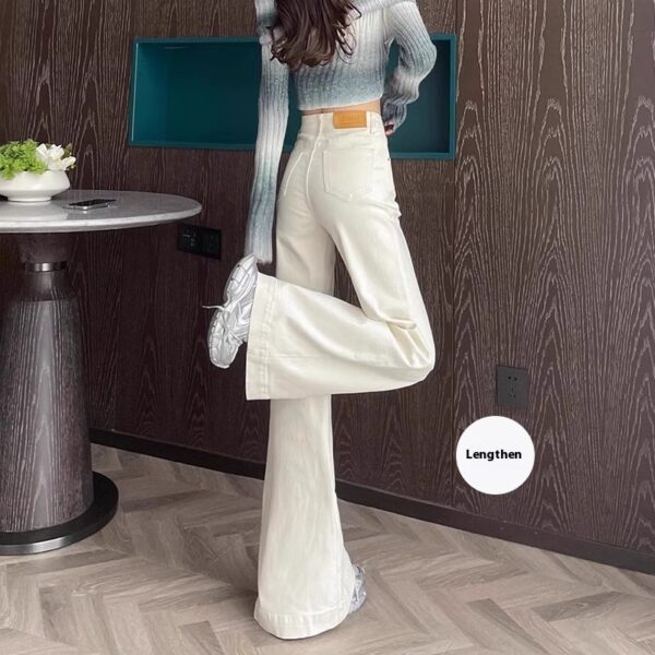 Women's Narrow Wide-leg Skinny Jeans - Image 4