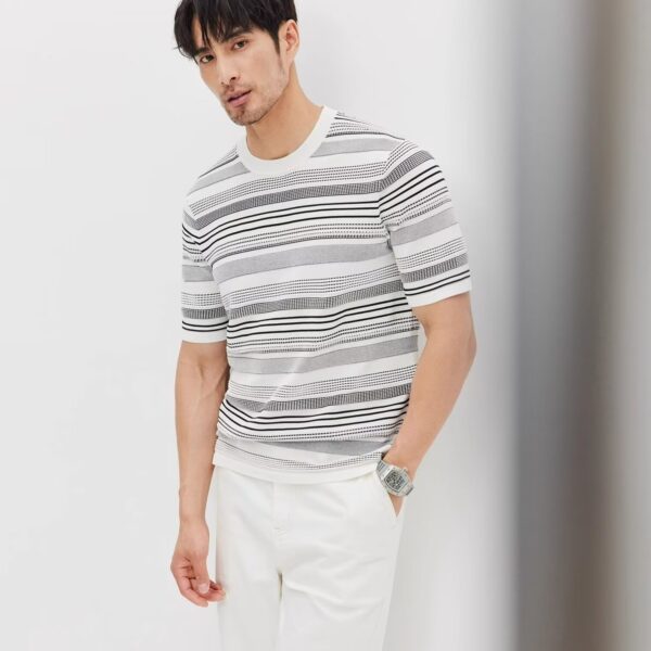 New Thin Short-sleeved T-shirt Men's New - Image 2