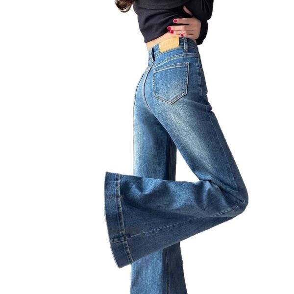 Women's Narrow Wide-leg Skinny Jeans - Image 6