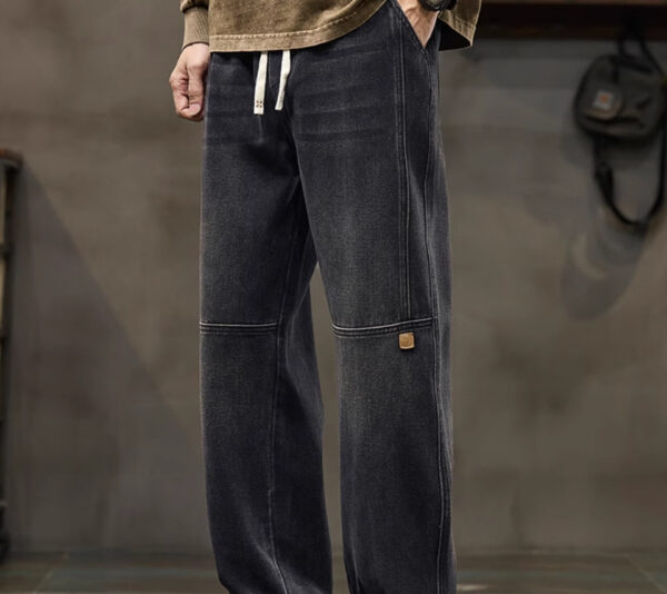 American-style Straight Loose Spring Fashion Brand Boys' Overalls - Image 6