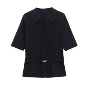 Belt Decorative Lapel Jacket