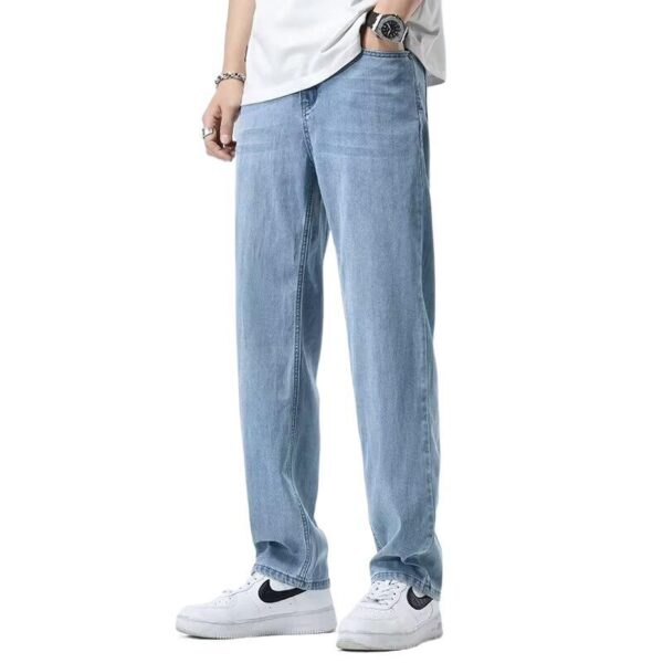 Men's Loose American Retro Straight Casual Pants - Image 3