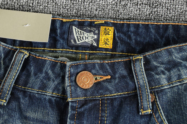 Men's Casual Retro Pocket Straight Jeans - Image 2