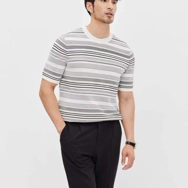 New Thin Short-sleeved T-shirt Men's New - Image 4