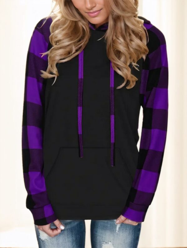 Ladies' Striped Long-sleeved Top