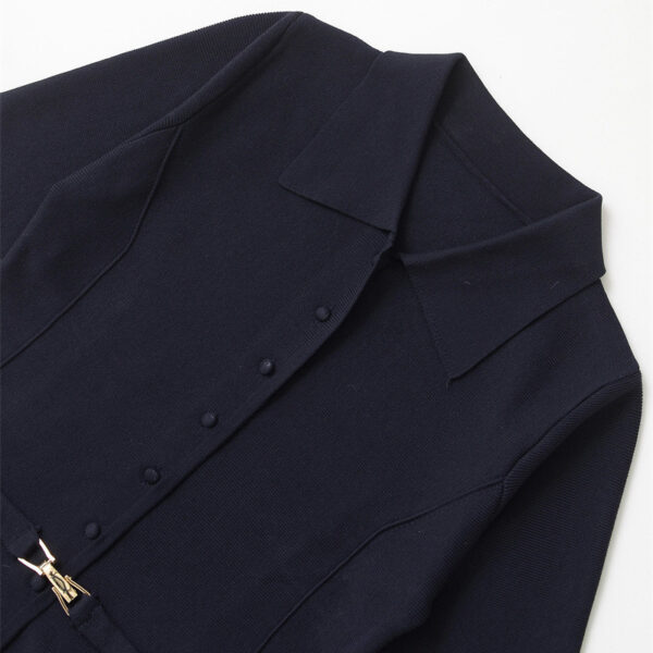 Belt Decorative Lapel Jacket - Image 2