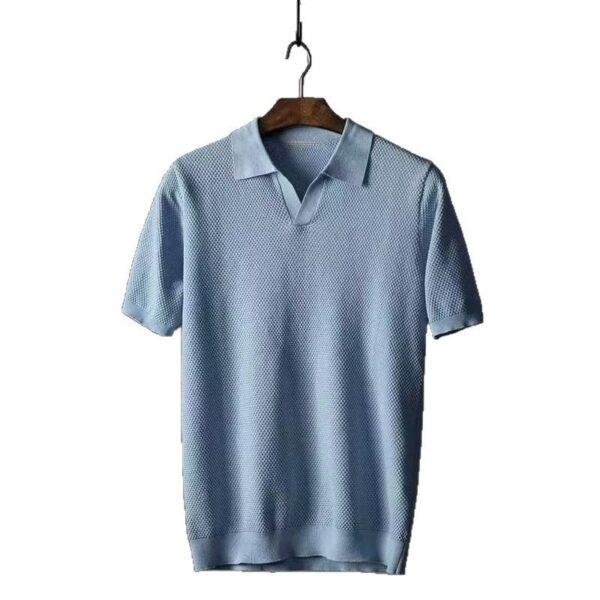 Solid Color Men's Pineapple Seagull Casual Short Sleeve - Image 2