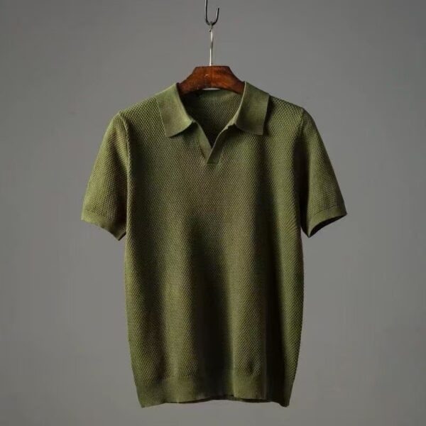 Solid Color Men's Pineapple Seagull Casual Short Sleeve - Image 8