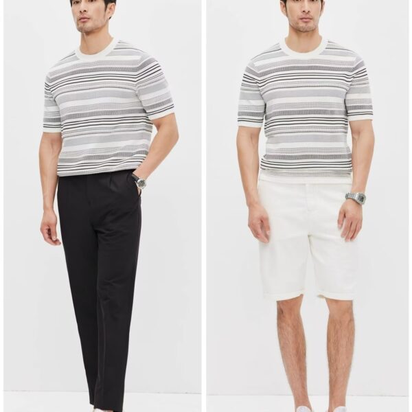 New Thin Short-sleeved T-shirt Men's New - Image 5