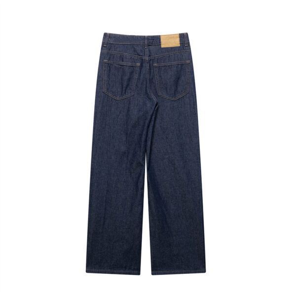 Summer European And American Style High Waist Loose Trousers Straight Wide Leg Pants - Image 2